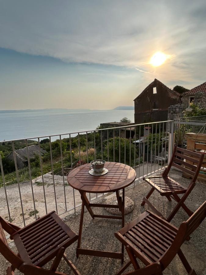 Stone House Kurtic Stara Podgora Villa Exteriör bild