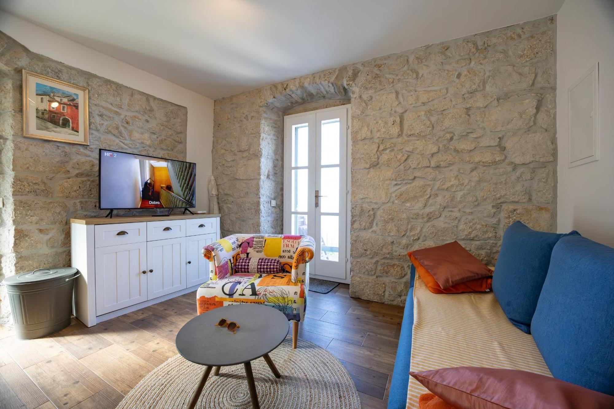 Stone House Kurtic Stara Podgora Villa Exteriör bild