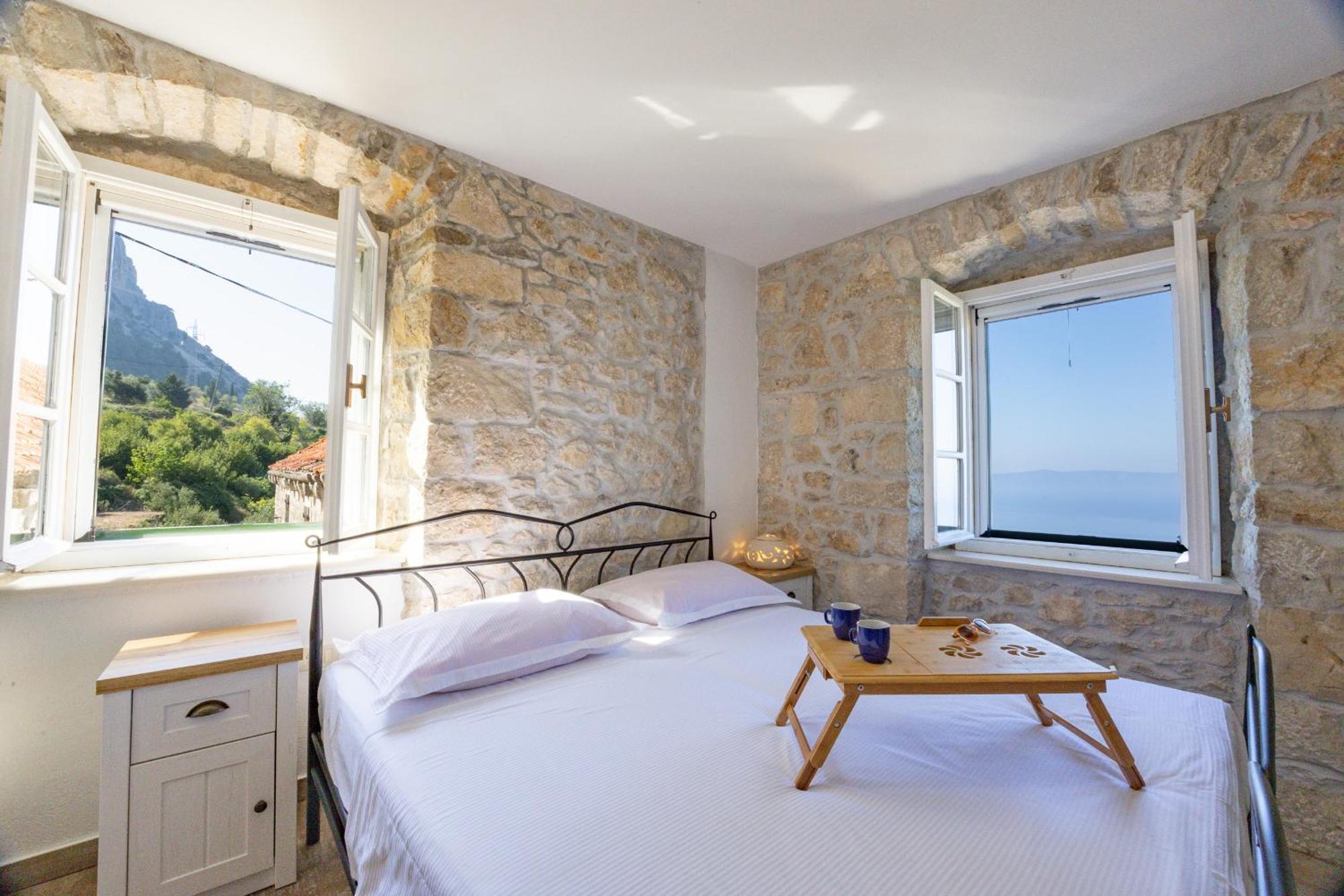 Stone House Kurtic Stara Podgora Villa Exteriör bild