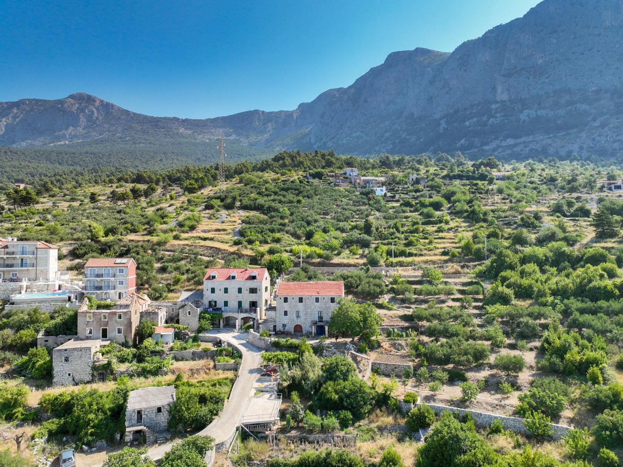 Stone House Kurtic Stara Podgora Villa Exteriör bild