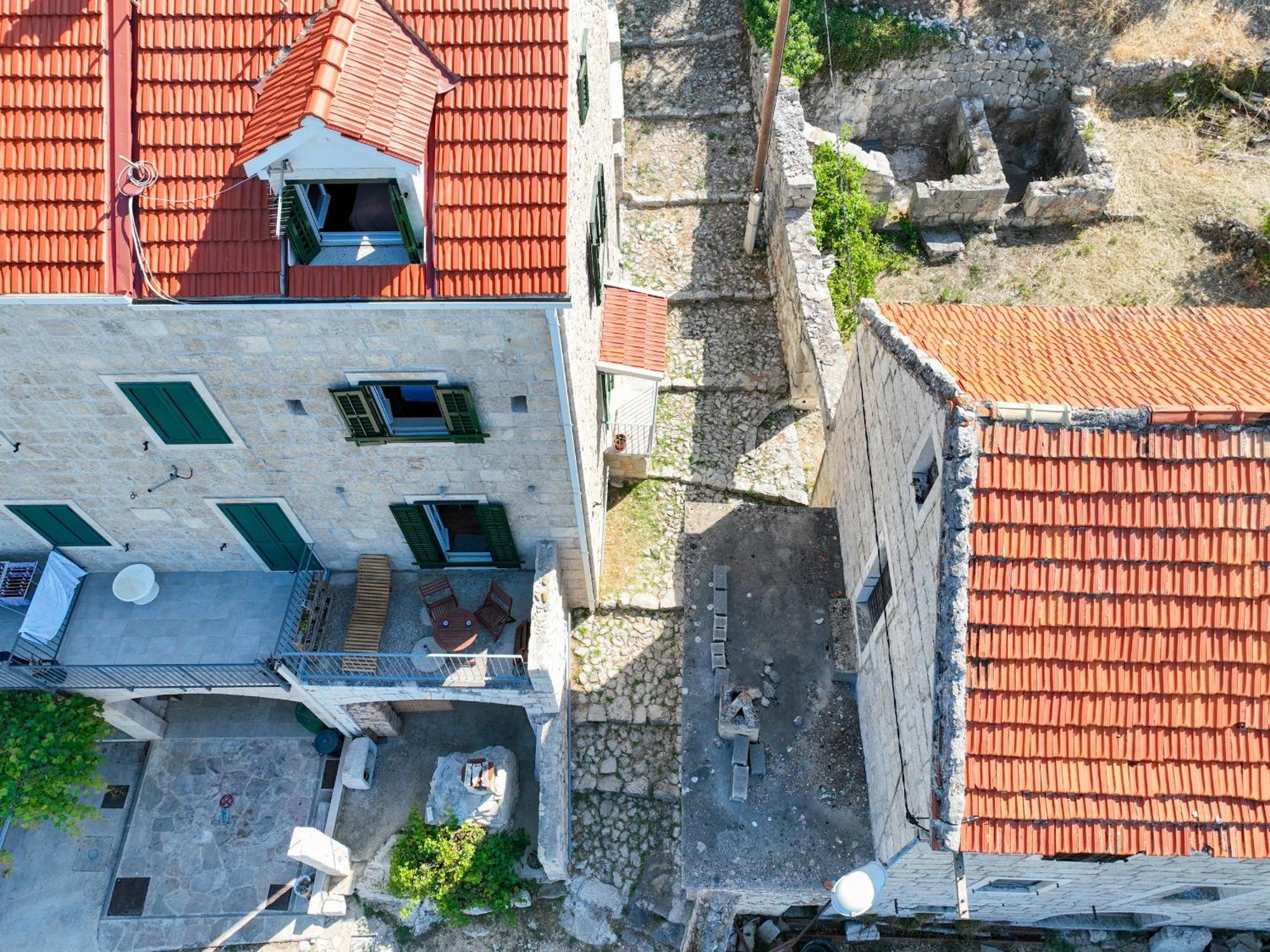 Stone House Kurtic Stara Podgora Villa Exteriör bild